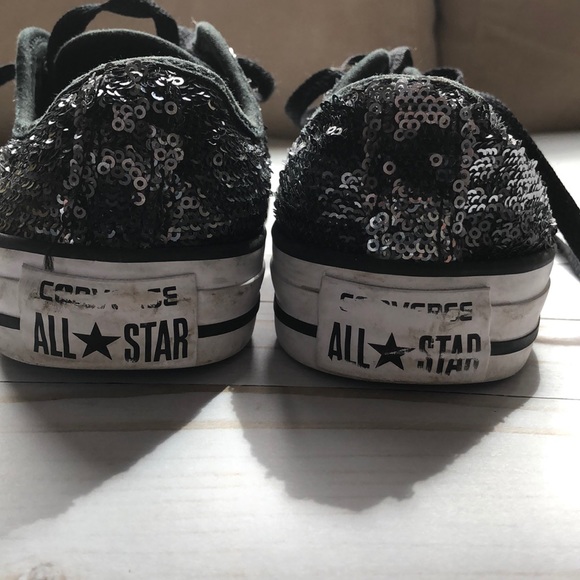 Converse All-Star Sequin Low top Shoes - Picture 8 of 8